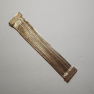 Multi Strand Gold Tone Bracelet